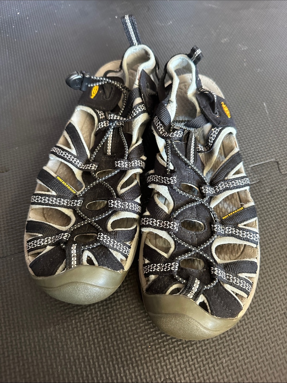 Keen Women’s Black and Gray Water Shoes 9.5